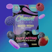 Mixed Berry 1:1 (THC/CBD) - Fast Acting 200mg Gummies