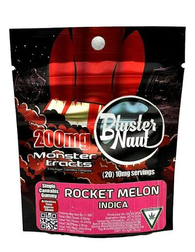 Monster Xtracts - Monster Xtracts | 200MG Blasternaut | Rocket Melon Main Image