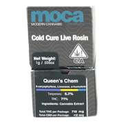 MOCA | Queen's Chem | Live Rosin | 1g