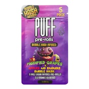 PUFF Modified Grapes x Apples and Bananas Bubble Hash Infused 5-Pack Pre-Roll 2.5g