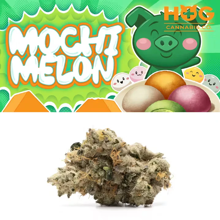 HOG Cannabis Co. - Mochi Melon (Pre-Packed 1/8th) Adult-Use Main Image
