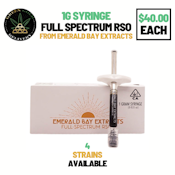 Cannatonic High CBD 16:1 RSO Syringe 1g 