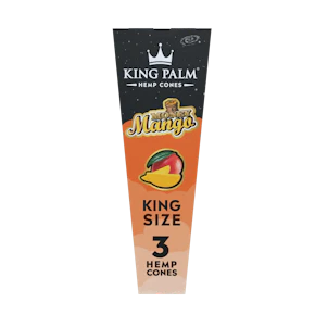 King Palm | Hemp Cones | Money Mango | King Size | 3 pack