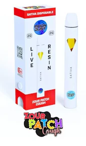 Moondust | Disposable AIO | LIVE RESIN | Zour Patch Cough | 2g