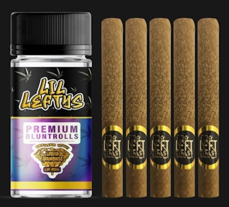 Left Coast - Left Coast- Lil Leftys - Monster Cookies - 1.3g/5pk total 6.5g Infused Blunts