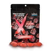 Monster - Strawberry (Sativa) Gummies - 200mg