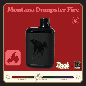 MULE EXTRACTS - Montana Dumpster Fire, Live Resin, Disposable, 1g