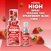 MOODS | STRAWBERRY BLISS SPRAY | TINCTURE | 1000MG