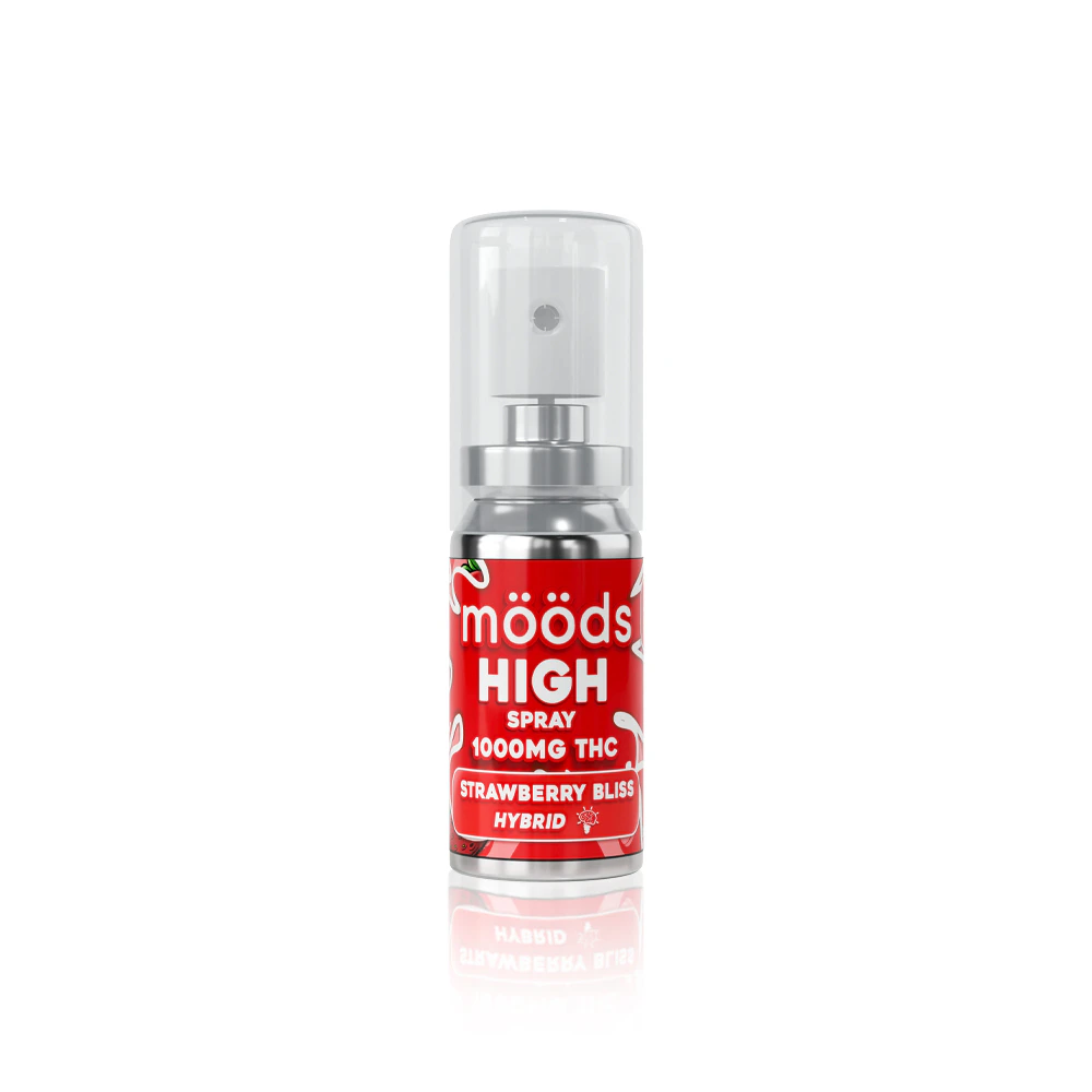 moods - MOODS - Tincture - Strawberry Bliss - Spray - 1000MG Main Image