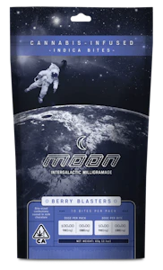 Moon - [Moon] Milk Chocolate Bites - 100mg - Berry Blasters (I)