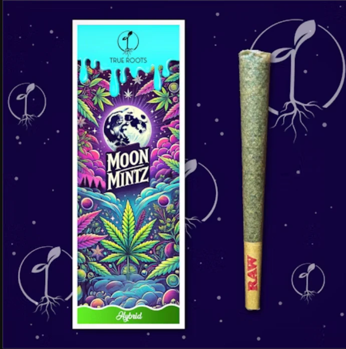 True Roots - True Roots - Moon Mintz Preroll 1g Main Image