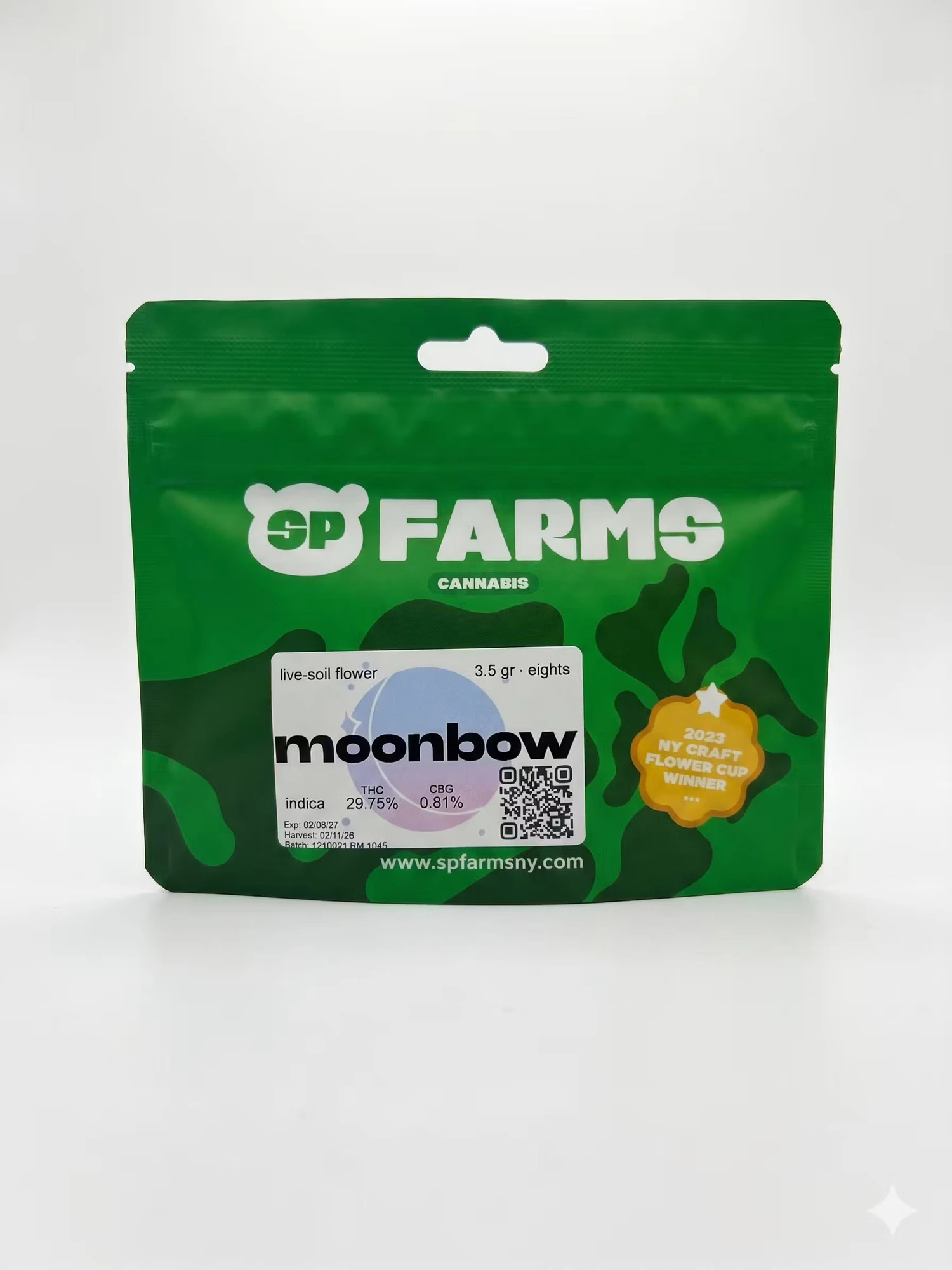 SP Farms - SP Farms | Moonbow | Premium Indoor | Flower | 3.5g  Main Image