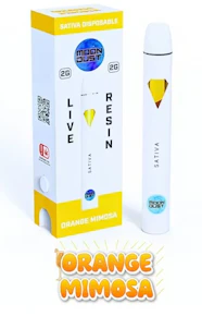 Moondust | Disposable AIO | LIVE RESIN | Orange Mimosa | 2g