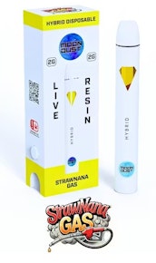 Moondust | Disposable AIO | LIVE RESIN | Strawnana Gas | 2g