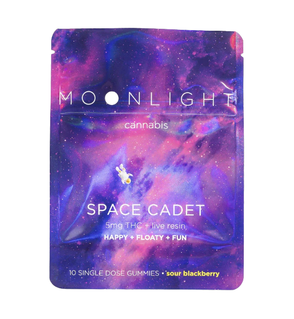 MOONLIGHT - Moonlight | Space Cadet | Live Resin | Sour Blackberry | 5mg THC Main Image