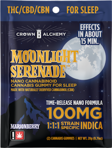 Cannabull - Cannabull Moonlight Serenade 1:1:1 Gummy 100mg