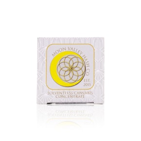 MOON VALLEY - Concentrate - Dozicot - Solventless Cold Cure Rosin - 1G