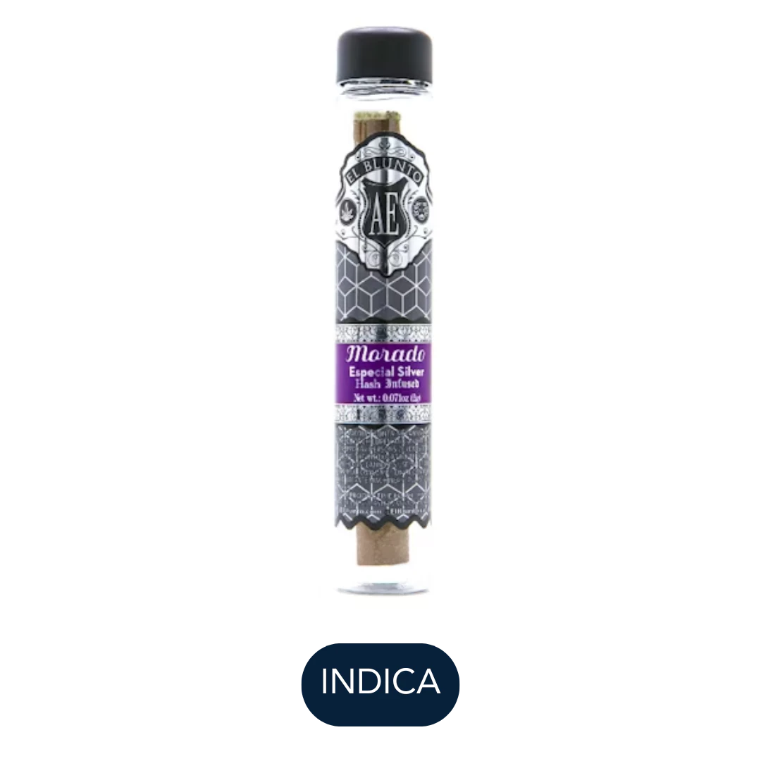 ALBERT EINSTONE'S - AE - El Blunto - Especial Silver Hash - Morado - Infused Preroll - 1.65g Main Image