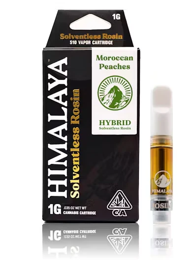 HIMALAYA - Himalaya | Moroccan Peaches | Solventless Rosin Cartridge | 1G Main Image
