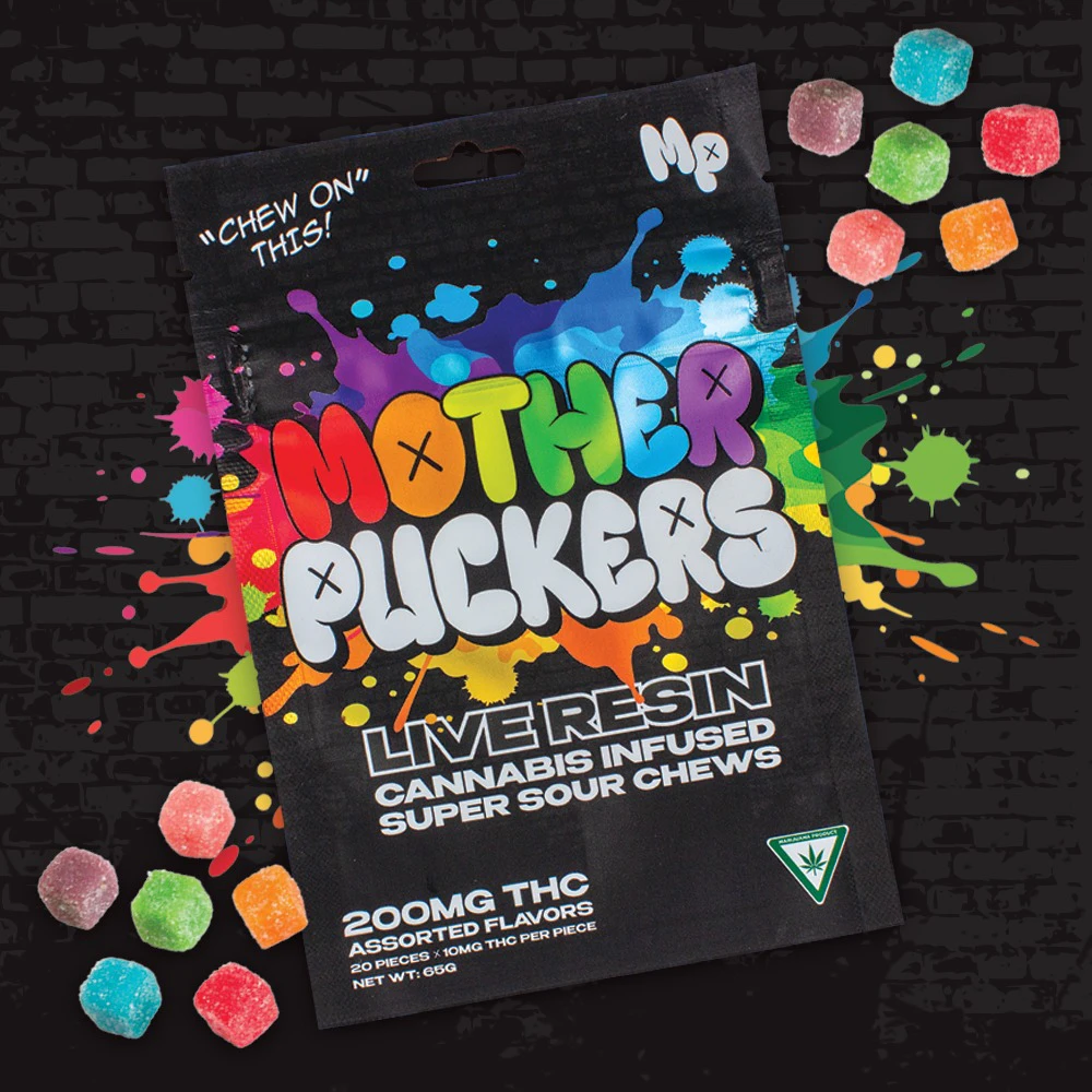 Mother Puckers - Assorted Flavors - Resin 200mg (20PC) Main Image