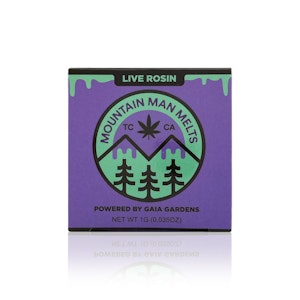 MOUNTAIN MAN MELTS - MOUNTAIN MAN - Concentrate - Banana Punch - Rosin -1G