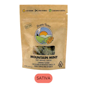 BURR'S PLACE ORGANICS - Burr's Place Organics - Mountain Mint - Flower - 3.5G