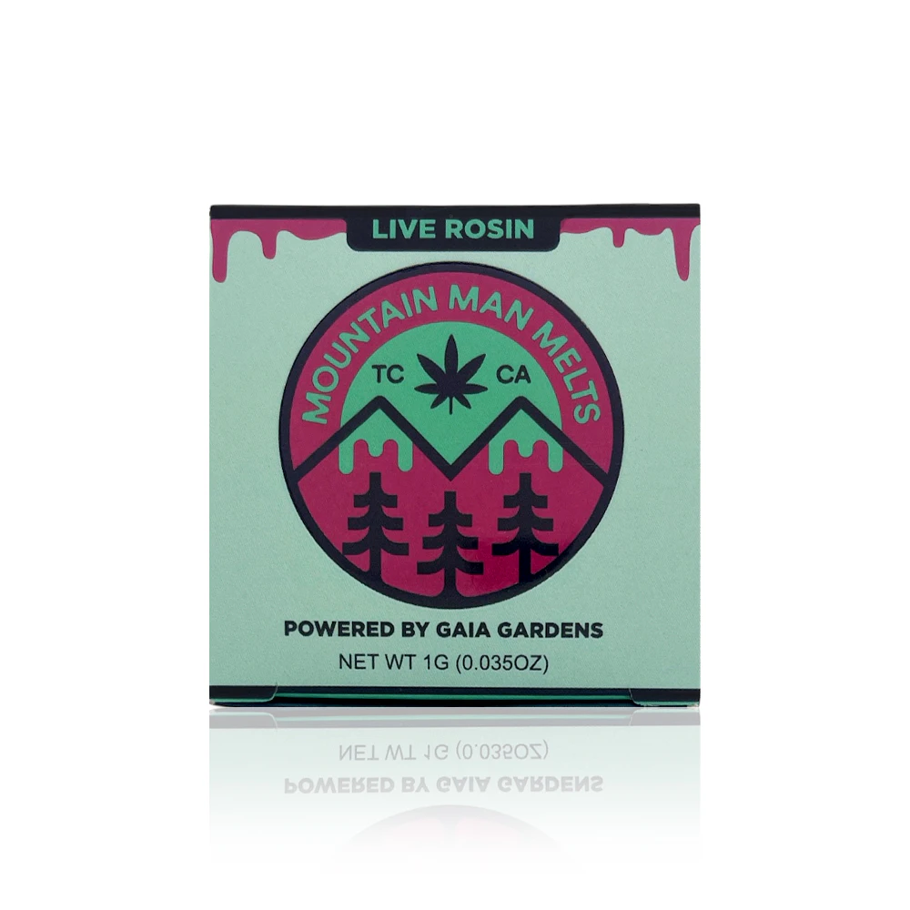 Mountain Man Melts - MOUNTAIN MAN MELTS - Concentrate - GMO - Live Rosin - 1G Main Image