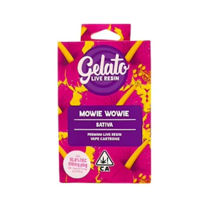 GELATO - Gelato - 1g Live Resin Cart - Mowie Wowie 