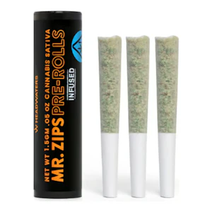 Mr. Zips | Mango Haze | Infused Pre-Roll 3pk | 1.5g
