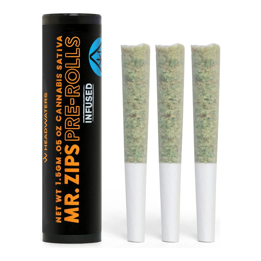 MR. ZIPS - Mr. Zips | Sunshine Punch | Infused Pre-Roll 3pk | 1.5g Main Image
