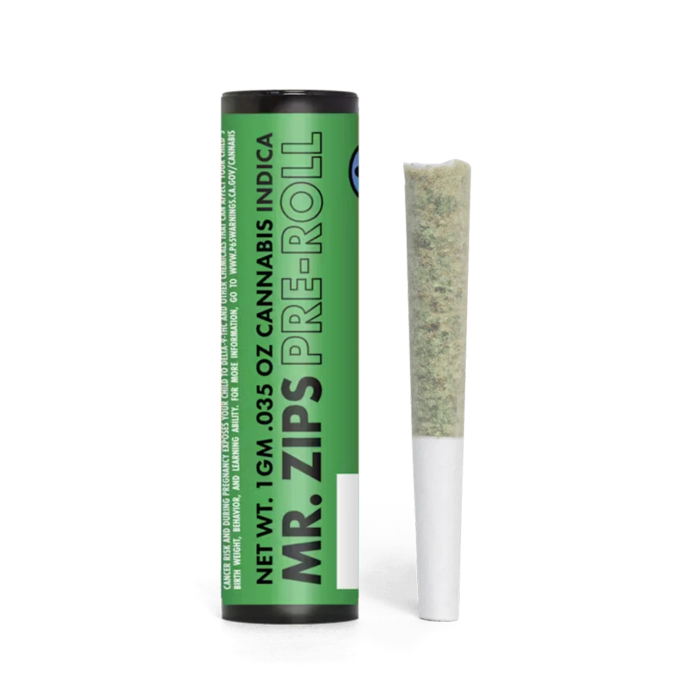 MR. ZIPS - Mr Zips - 1g Pre Roll (Golden Gas-Hybrid) Main Image