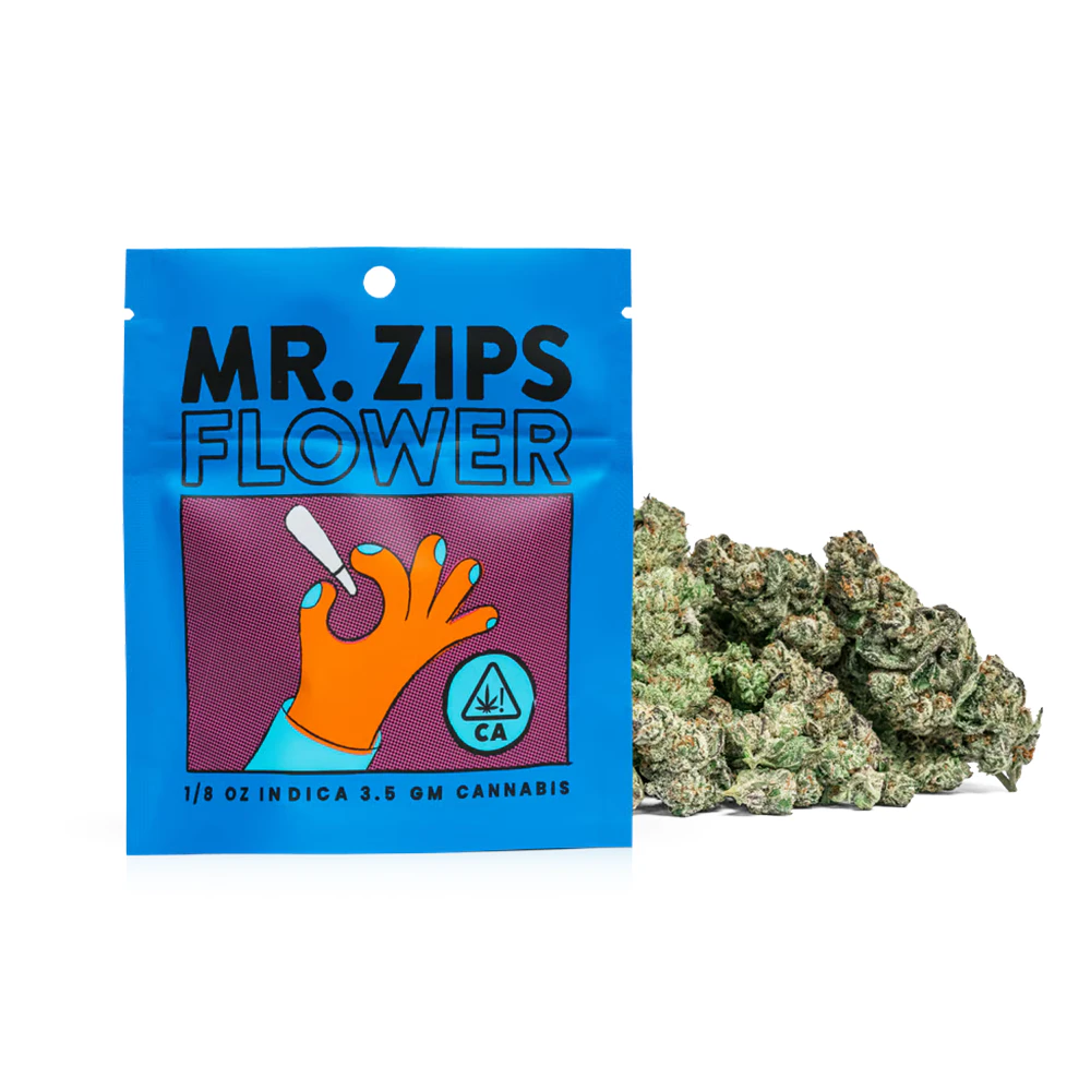 MR. ZIPS - Mr. Zips - 3.5g Flower (Space Rocks-Indica) Main Image
