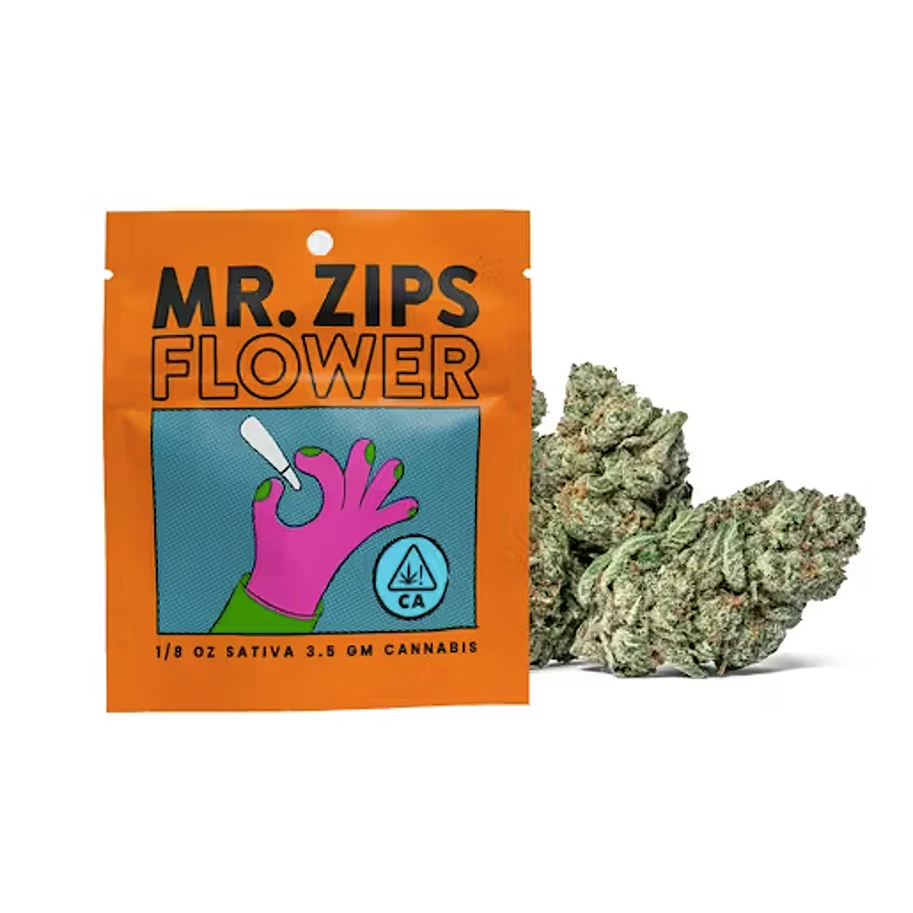 MR. ZIPS - Mr Zips - 3.5g Flower (Blueberry-Sativa) Main Image