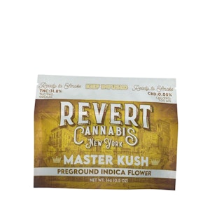 Revert - Revert - Master Kush - 14g Kief Infused Ground Flower