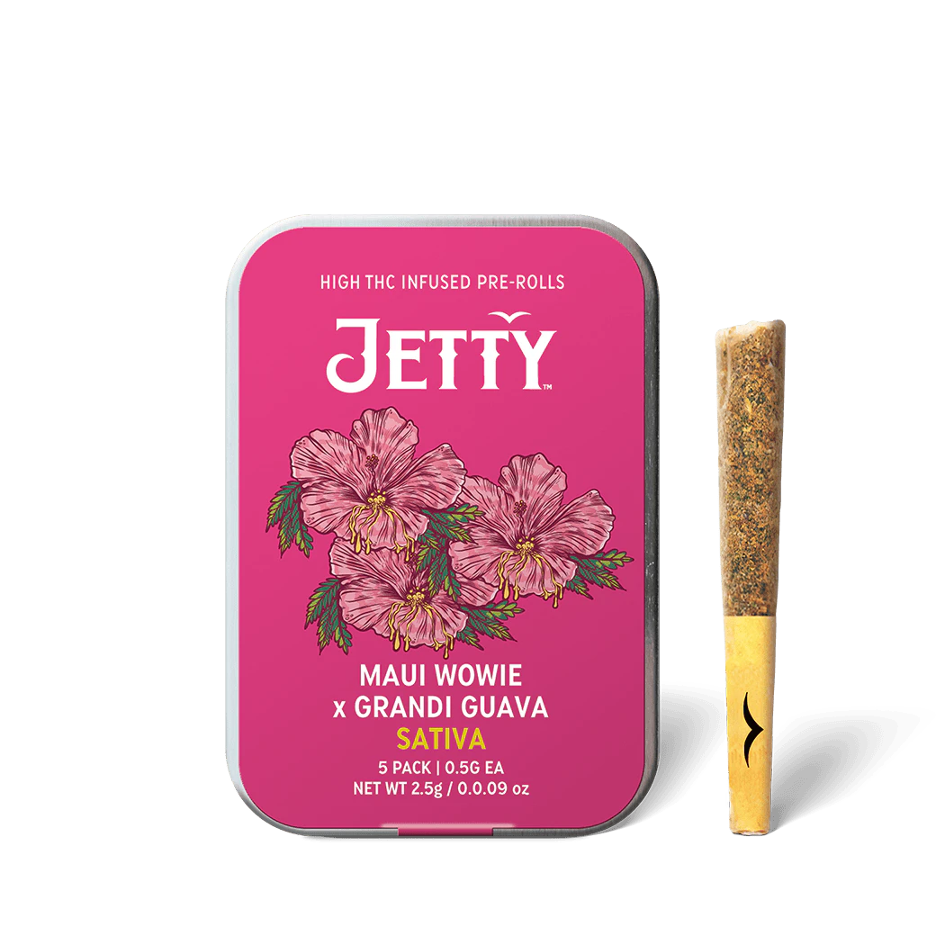 Jetty - Maui Wowie x Rainbow Beltz 5 Pack Infused Pre Roll - .5G (2.5G) Main Image