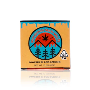 MOUNTAIN MAN MELTS - Concentrate - Moroccan Peaches - Live Rosin - 1G