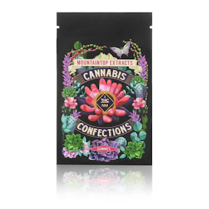 MOUNTAINTOP EXTRACTS - Mountain Top Extracts - Gummies - Sour Strawberry - Sativa - 10mg Single Serving