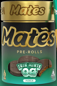 MUHA MEDS - [Muha Meds] Infused Preroll 5 Pack - 3g - Thin Mints OG (I)