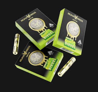 Muha Meds Cart 1g Super Sour Diesel - Los Angeles Cannab...