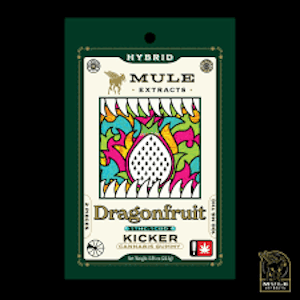 Mule Kickers - Mule Kickers 2-Piece 100mg Dragon Fruit 1:1 Hybrid Gummies