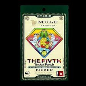 Mule Kickers - Mule Kickers 2-Piece 100mg Tropical Punch 1:1:1:1:1 Hybrid Gummies