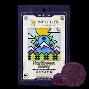 Mule Kickers 2-Piece 100mg NW Berry 1:1:1 Indica Gummies