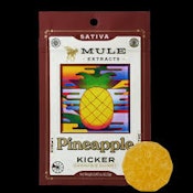 Mule Kickers 100mg Pineapple Sativa Gummies