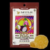 Mule Kickers 2-Piece 100mg Sour POG 1:2 CBG Gummies