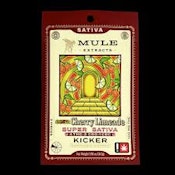 Mule Kickers 2-Piece 100mg Sour Cherry Limeade 4:2:1 Sativa Gummies