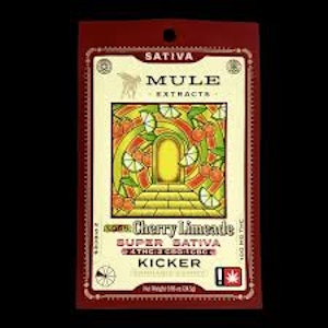 Mule Kickers - Mule Kickers 2-Piece 100mg Sour Cherry Limeade 4:2:1 Sativa Gummies