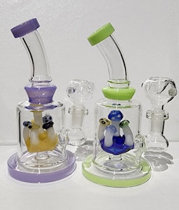 LA King - 5' Slime Water Pipe Bong w/ 14mm Bowl