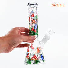 Luv Buds - Mushroom Beaker Bong Main Image