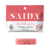 Saida Sweet Strawberry (S) Edibles 100mg