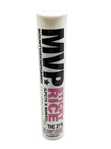 MVP - MVP - Sticky Rice - 21% THC - 0.5g x 2pk - Pre-Roll